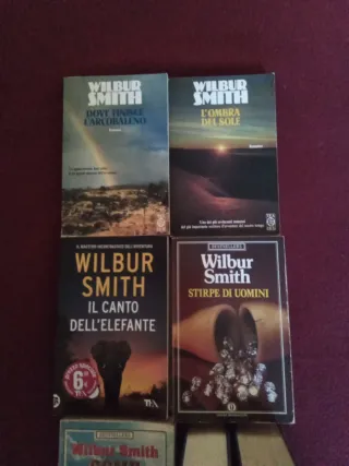 Lotto 7 romanzi di Wilburn Smith