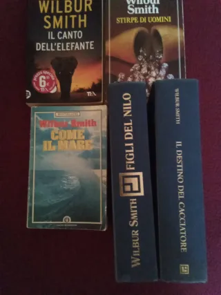 Lotto 7 romanzi di Wilburn Smith