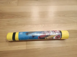 Esterilla de Yoga y Fitness Amarilla