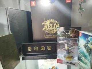 Edición Coleccionista Zelda Tears of the Kingdom