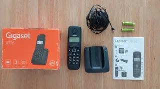 Teléfono Inalámbrico Gigaset A116 Negro