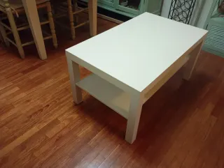 Mesa de centro blanca Ikea