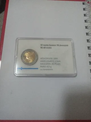 Moneda 2 euros Finlandia 2005
