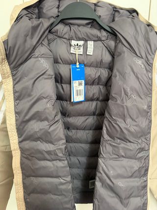 Chaqueta Adidas Adicolor Slim Talla S Beige