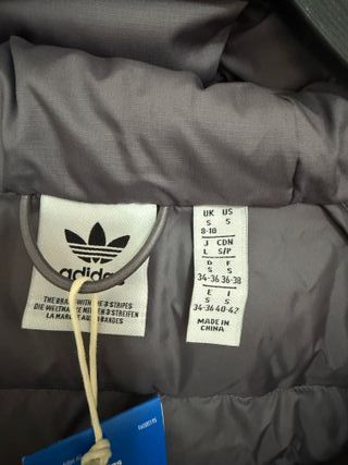 Chaqueta Adidas Adicolor Slim Talla S Beige