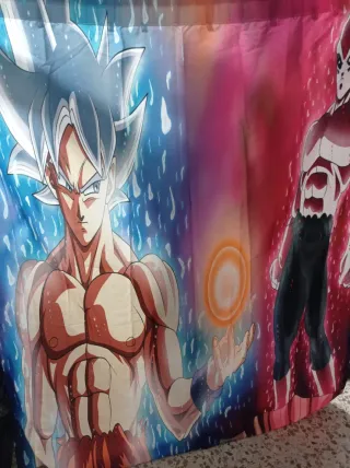 Cortinas Star Wars y goku