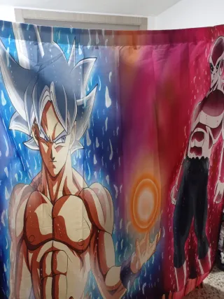 Cortinas Star Wars y goku