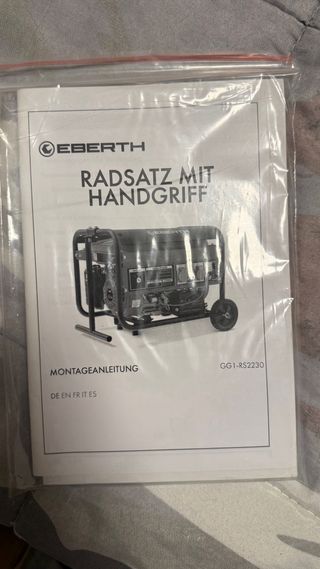 Generador Eléctrico EBERTH Gasolina 3000W