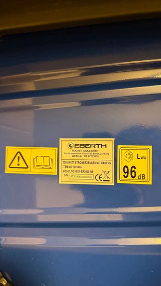 Generador Eléctrico EBERTH Gasolina 3000W