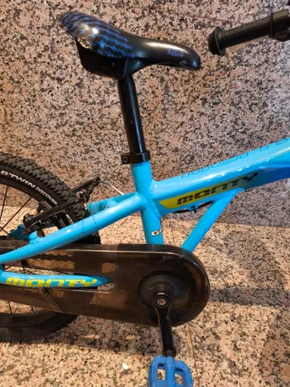Bicicleta Monty 103 Azul 16