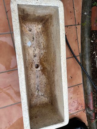 Pack 2 Macetas Piedra Beige