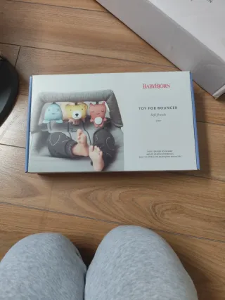 Hamaca Babybjorn gris