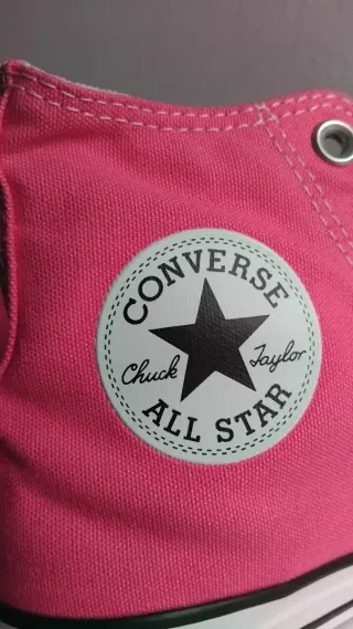 Zapatillas Converse Chuck Taylor Rosa Talla 38