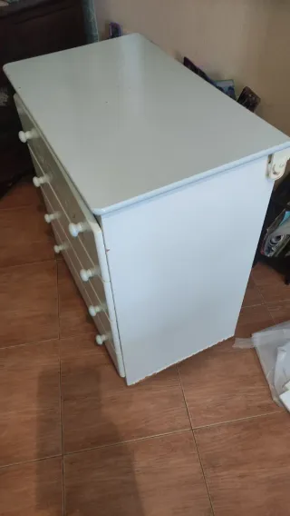 Cómoda infantil TRAMA con hueco para bañera