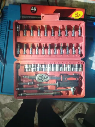 Set de carraca 46 piezas