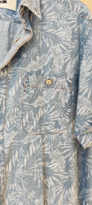 Camisa TEX Garments manga corta estampada