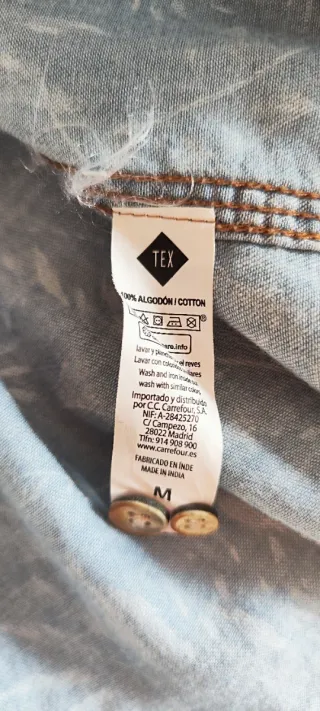 Camisa TEX Garments manga corta estampada