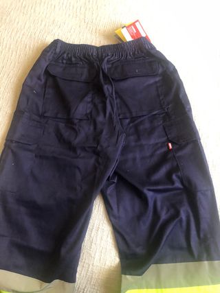 Pantalón trabajo Invierno Talla L Azul/Amarillo