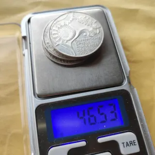 3 Monedas Plata 10 Marcos Alemania