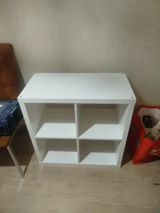 2 Estantería modular blanca Ikea Una 25 Dos 45
