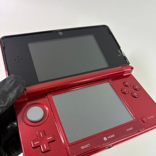 Nintendo 3DS Rosso con 4 Giochi e accessori