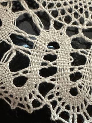 Sottopiattini pizzo al tombolo