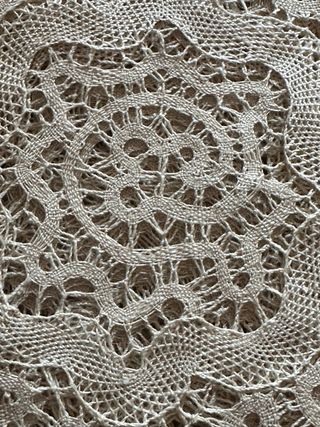 Sottopiattini pizzo al tombolo