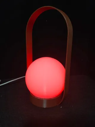 Lámpara moderna de noche