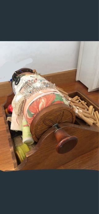 Mundillo Cilindrico Bolillos Rulo