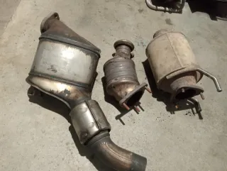 1 catalizador BMW 1 fiat + 1 Filtro Partículas Fia