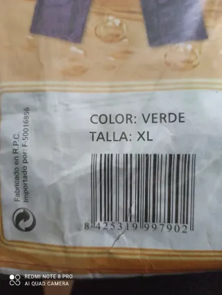 Traje de Agua Ingeniero CZ XL Verde