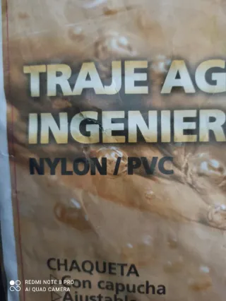 Traje de Agua Ingeniero CZ XL Verde