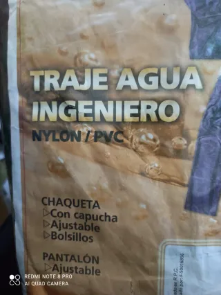 Traje de Agua Ingeniero CZ XL Verde