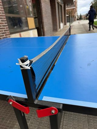 Mesa de ping pong plegable