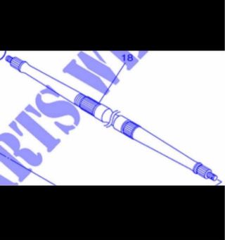 Eje Yamaha Raptor 700 Original