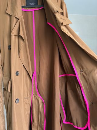 Gabardina Zara Marrón