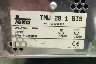 Microondas Teka TMW 20.1 bis