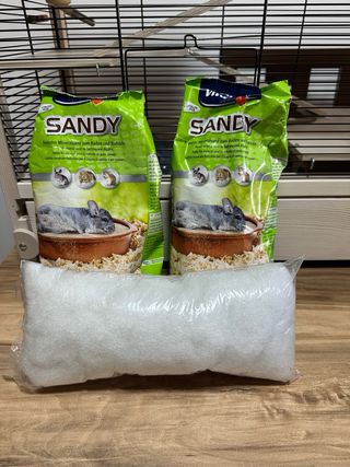 Jaula Hámster Beige y Negra