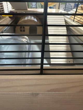 Jaula Hámster Beige y Negra