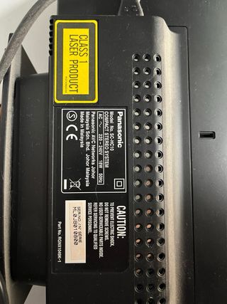 Microcadena Panasonic SC-SH10