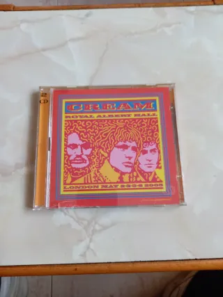 CD Cream Royal Albert Hall London May 2-3-5-6