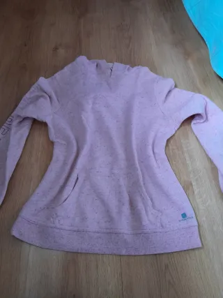 Sudadera rosa Decathlon