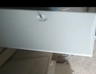 Puerta lacada blanca 25×74