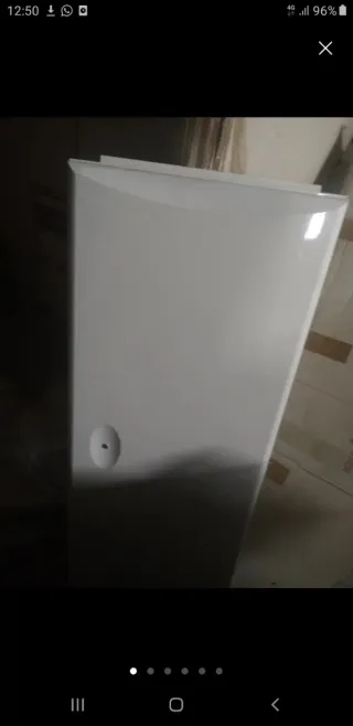 Puerta lacada blanca 25×74