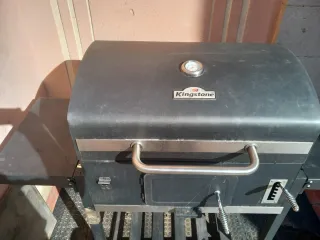 Barbacoa de carbón.