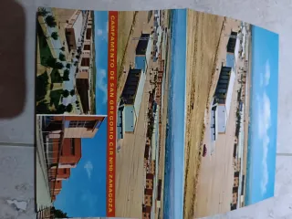 Postal Campamento San Gregorio Zaragoza