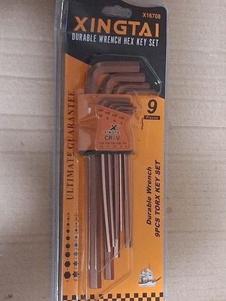 Set chiavi esagonali prolungati