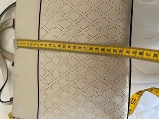 Borsa Emme donna beige/bianca