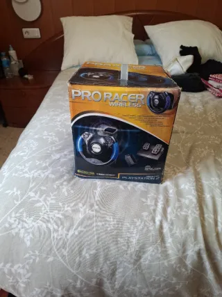 Volante Pro Racer Wireless + Adaptador USB