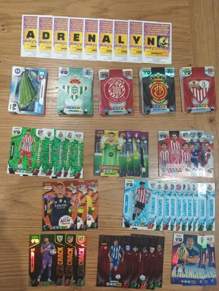 Lote 200 cartas Adrenalyn XL 2025-26